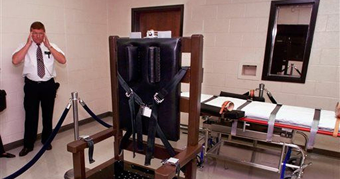 Во затвор извршена смртна казна со електричен стол