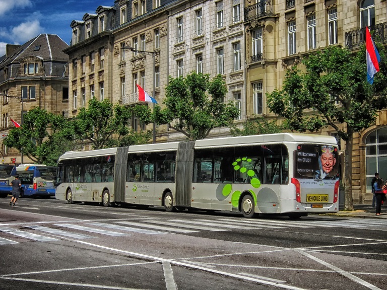 Бесплатен превоз низ цел Луксембург