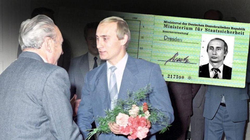 Службена картичка на Путин пронајдена во архивите на Штази