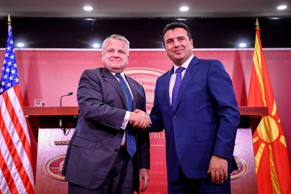 Саливан – Заев: Република Македонија ќе го земе заслужено местото во НАТО како Република Македонија