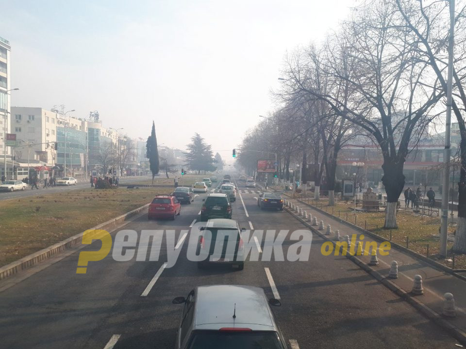 Скопје се разбуди без автобуси