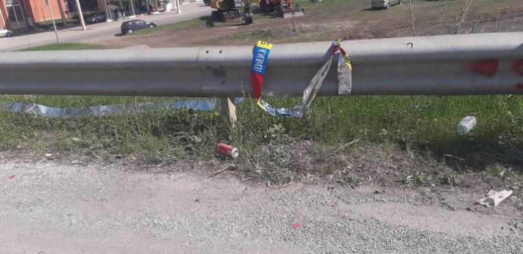 „Голф“ излета од автопатот Штип-Скопје, двајца повредени