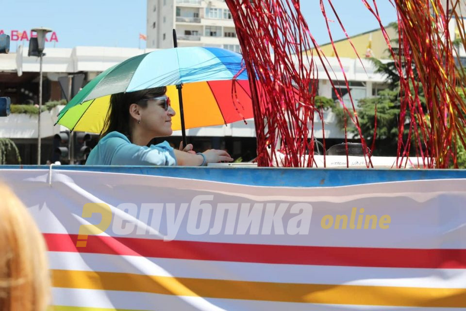 Маричиќ, Тренчевска, Костадиновска Стојчевска, Морачнин дадоа поддршка на Парадата на гордоста