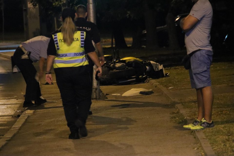 Тешко повредени две лица меѓу кои и тинејџер: Две тешки сообраќајки со мотор во Скопје