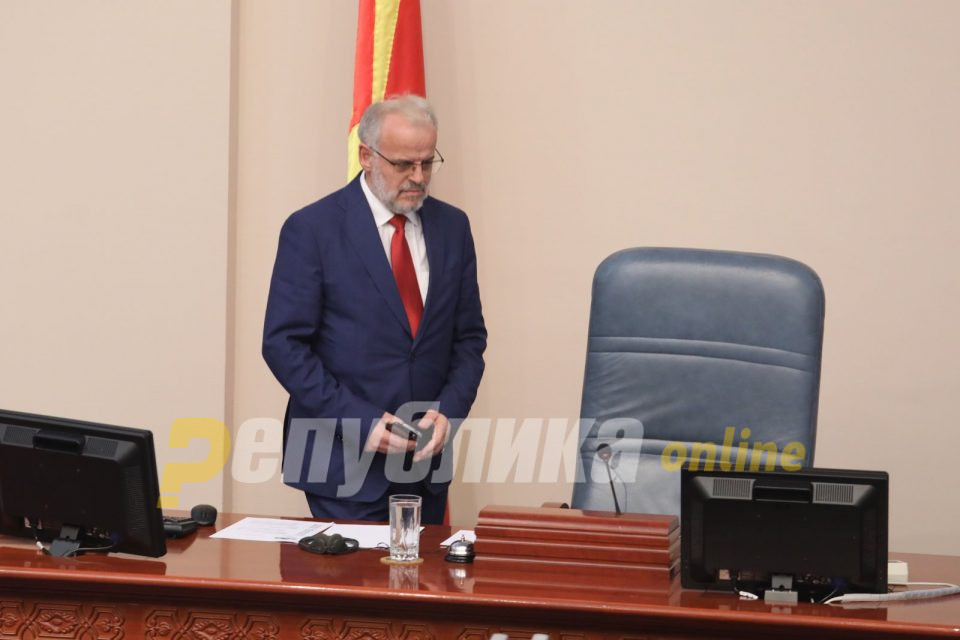 ВМРО-ДПМНЕ бара од Џафери да го стави на дневен ред предлогот за укинување на техничката влада