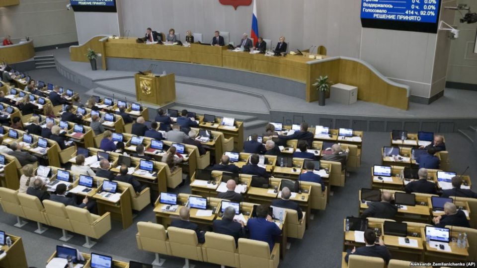Руската Дума ги ратификуваше договорите со украинските сепаратистички републики
