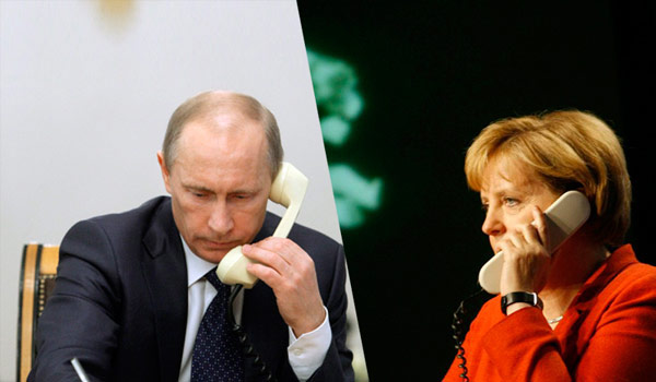 Меркел е подготвена да посредува меѓу Русија и Украина за ставање крај на војната