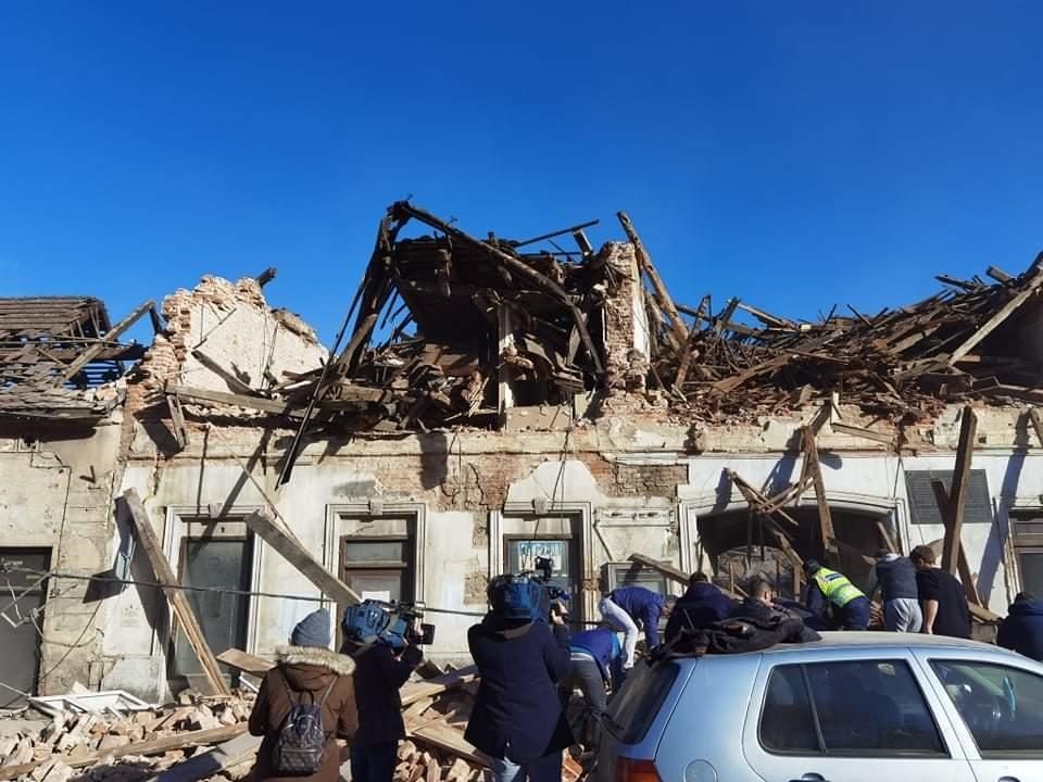 Попладнево нов земјотрес во Петриње со јачина од 5,3 степени