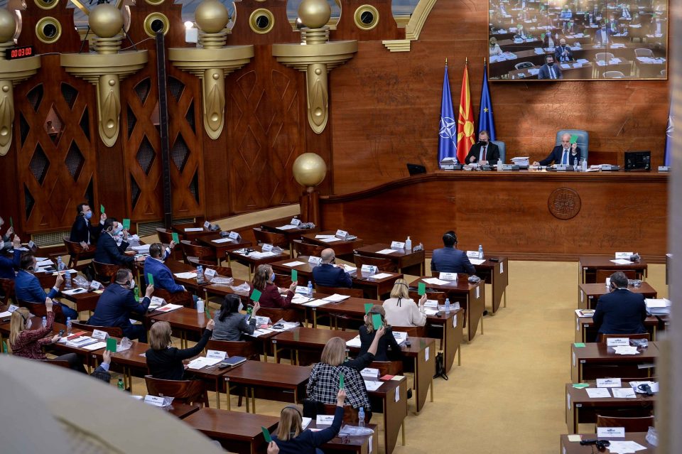 Мицкоски: Состојбата во Парламентот е лоша поради насилничкото однесување на власта, за секоја нивна акција ќе следува наша реакција