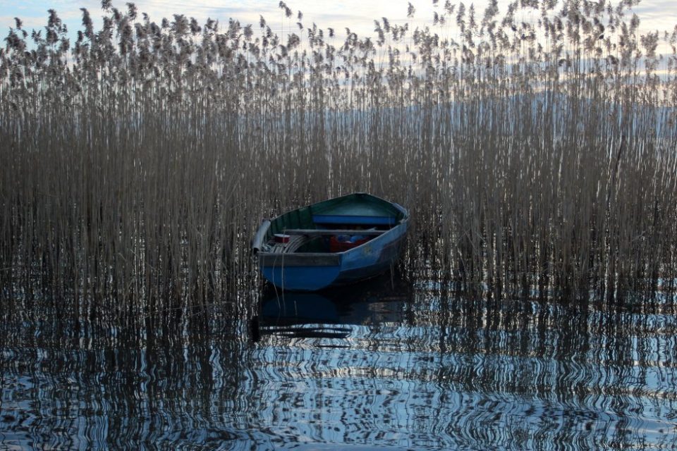 Охридското Езеро со намален водостој