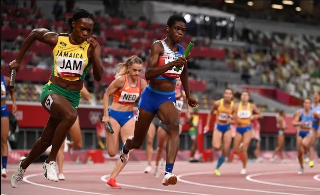 Женската штафета на Јамајка на 4х100 метри златна во Токио