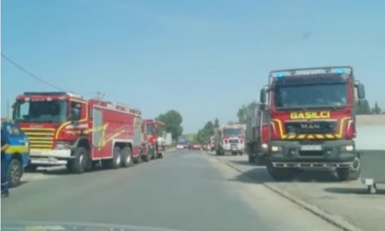 Словенечките пожарникари добија задача да ги гасат пожарите во Беровско