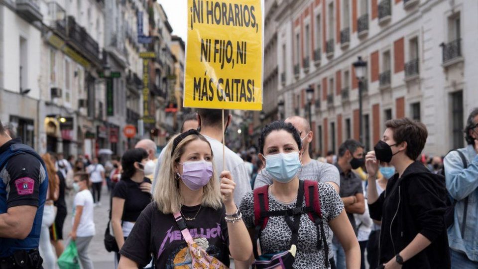 Најмасовен протест против Законот за амнестија во Шпанија, во Мадрид се собраа околу 170.000 лица
