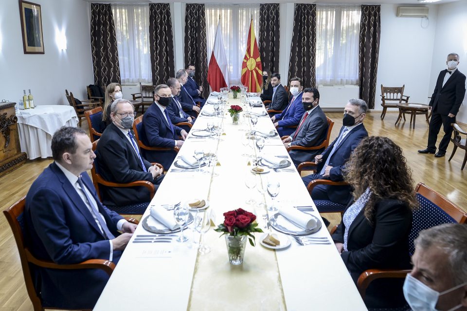 Заев – Дуда: Македонија треба веднаш да ги започне преговорите со ЕУ за да се потврди дека европскиот проект е жив и атрактивен