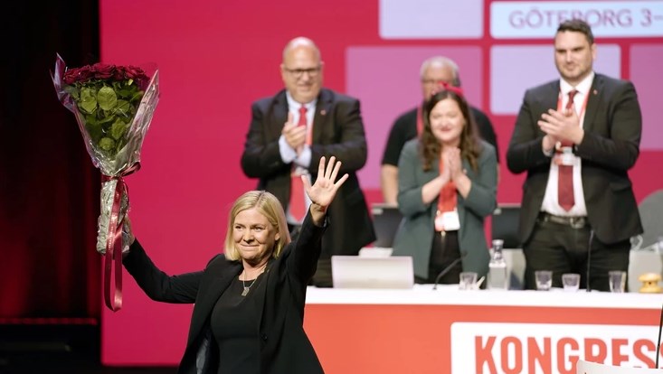 Магдалена Андерсон повторно е избрана за премиерка на Шведска
