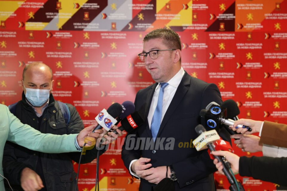 ВМРО ДПМНЕ нема да стои со скрстени раце кога власта не успева да ги исполни ветувањета