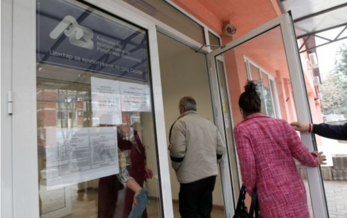 Стапката на невработеност во Македонија во првиот квартал била 14,8 отсто