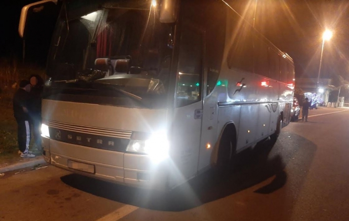Запленет автобус со фалсификат документација кој се движел од Скопје кон Истанбул