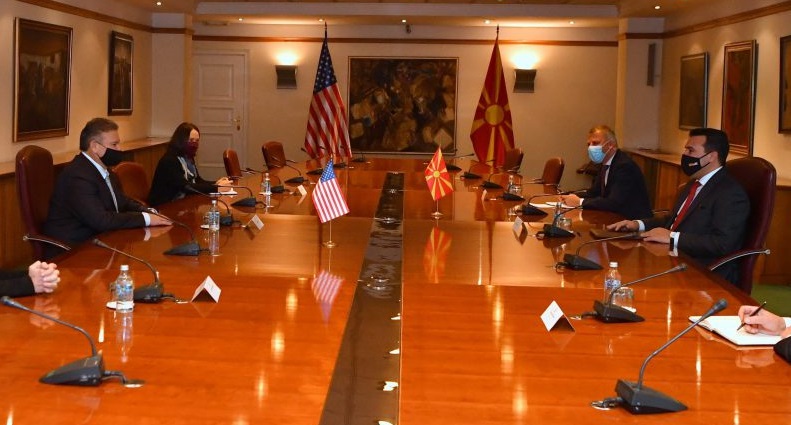 Заев – Ескобар: Членството на Македонија во ЕУ е многу важно за Скопје и Вашингтон