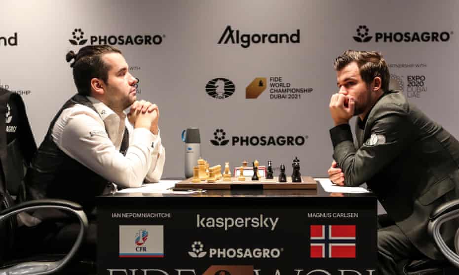 По маратонска партија од 136 потези Карлсен поведе во дуелот за светската шаховска титула