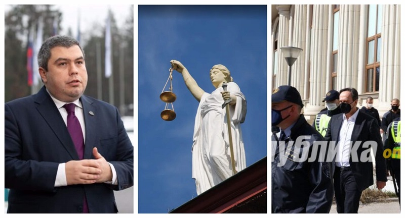 Правдата и правото наместо во рацете на судовите седат во скутовите на министрите и партиите на власт