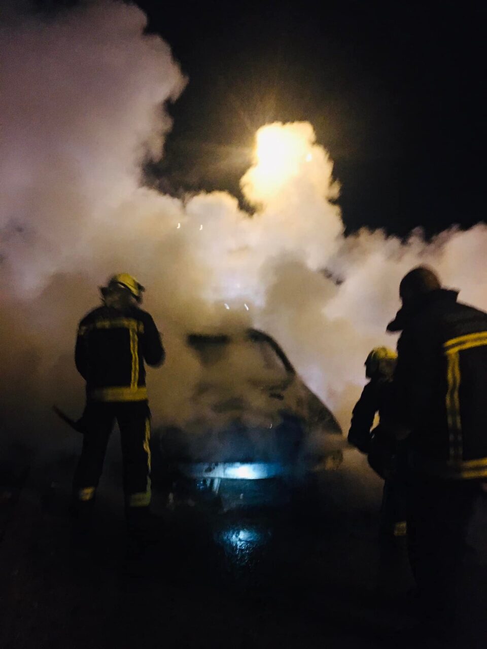 Ноќва горел автомобилот на Груби во Чаир