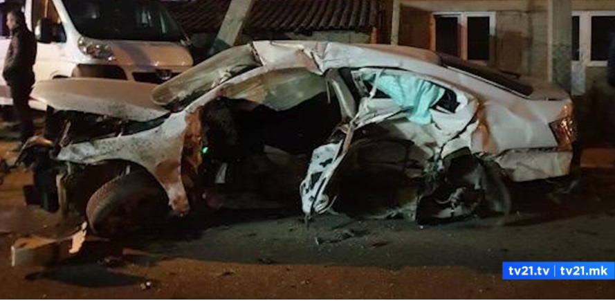 Тешка сообраќајна незгода во скопско Батинци – загина 49-годишно лице