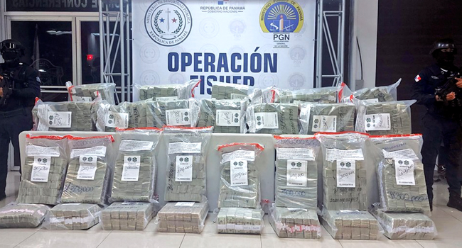 Панама заплени рекордни 10 милиони долари од шверц на дрога