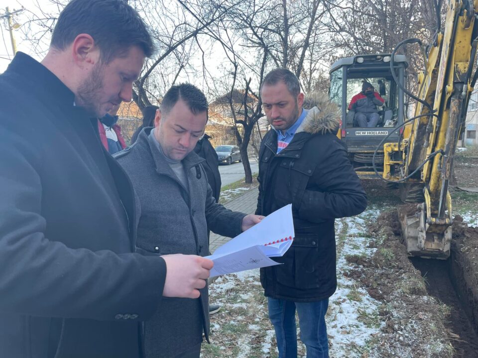 Почна изградбата на фекална канализација на улица „Сава Михајлов“