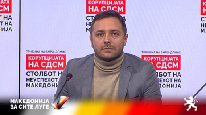 Арсовски: Во изминатите четири години за огромни афери и скандали на функционерите од СДСМ нема судска разрешница иако се поднесени кривични пријави