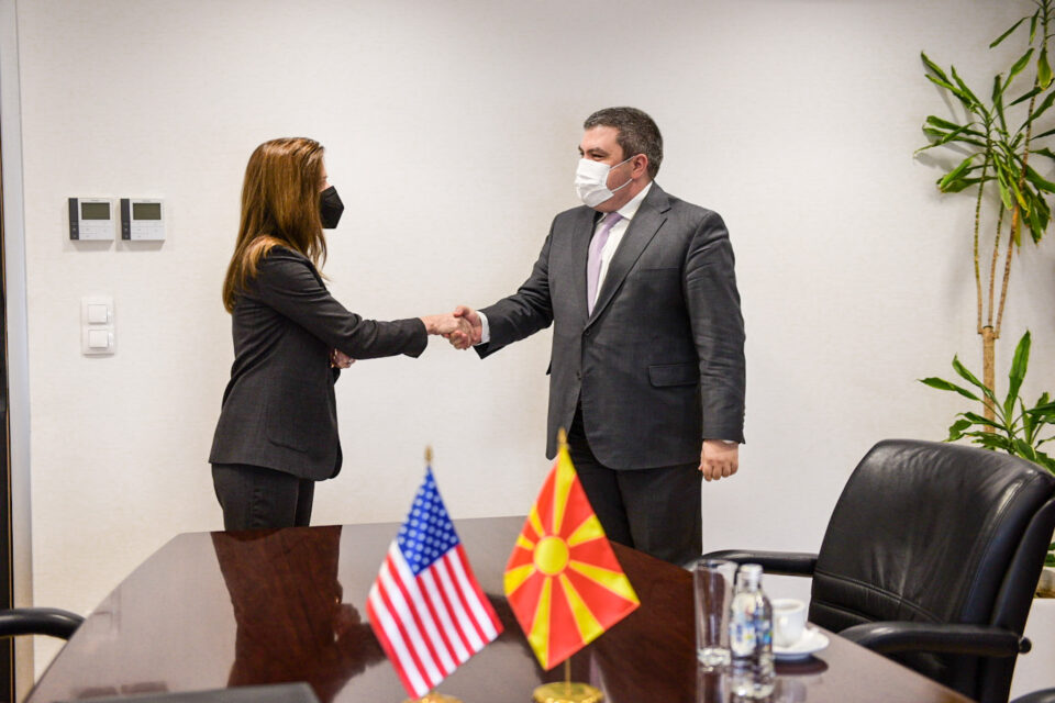 Маричиќ-Брнз: САД остануваат силен поддржувач на европската интеграција на Македонија