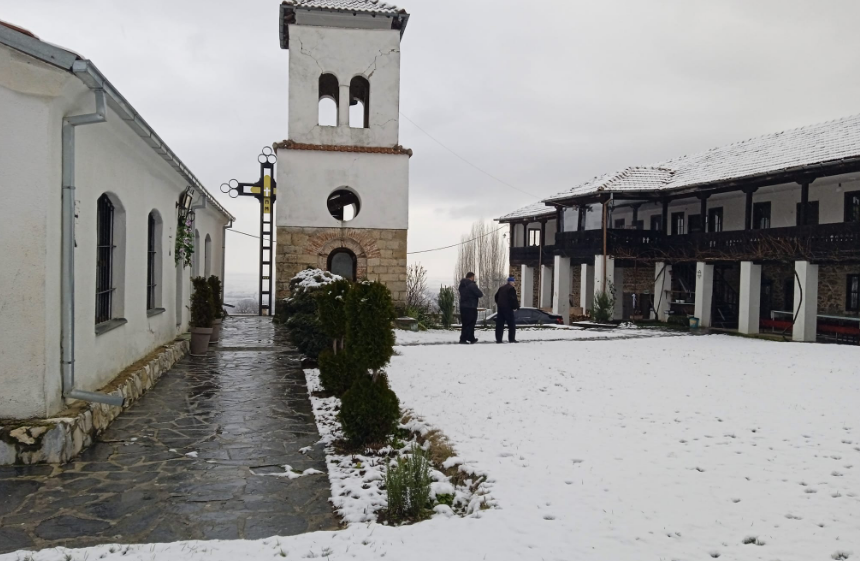 Земјотресите предизвикаа штети врз манастирот во Велушина