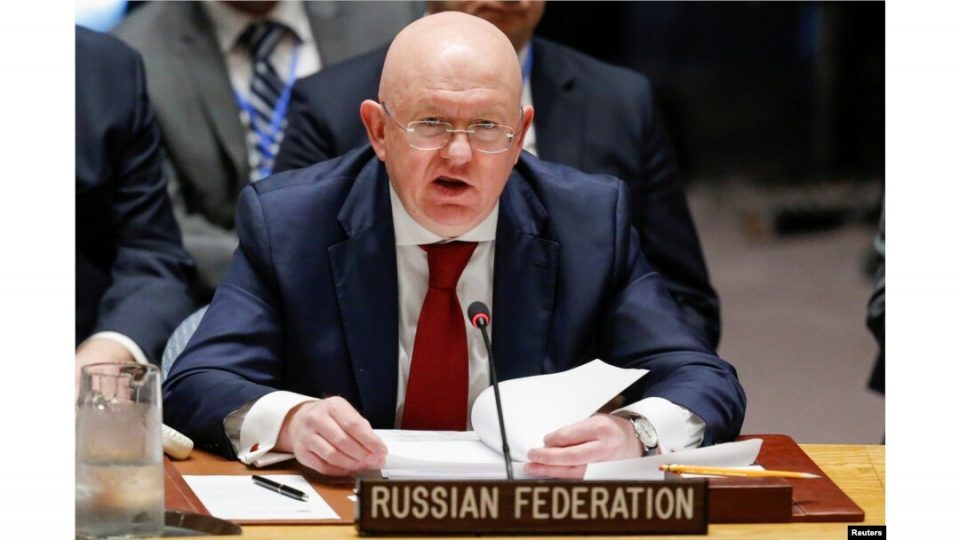 Рускиот амбасадор во ОН ја напушти седницата на Советот за безбедност