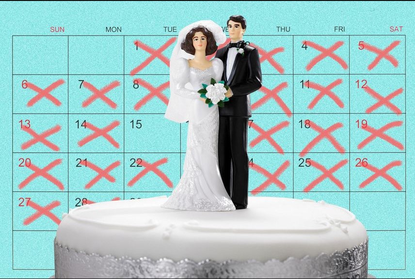 Паѓа во сабота: Oва е совршениот датум за свадба во 2022 година