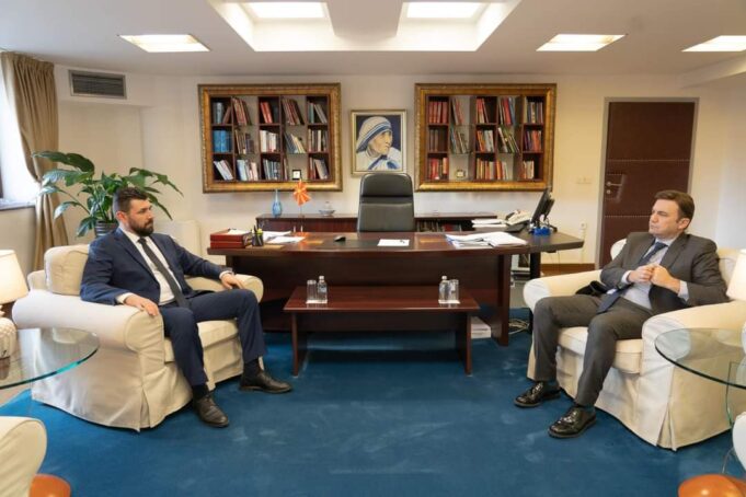 Османи се сретна со претседателот на ГДУ Колев: Сите треба да вложиме напор да ги надминеме меѓусебните разлики