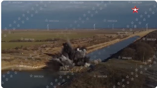 „Ројтерс“: Руските трупи уништија бетонска брана во Украина