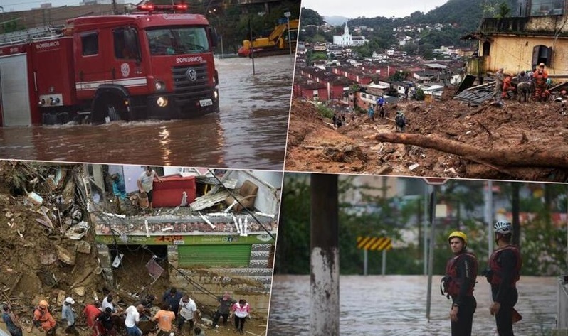 Најмалку 38 загинати во стравични поплави во Бразил