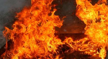 Се запали автомобил во Скопје