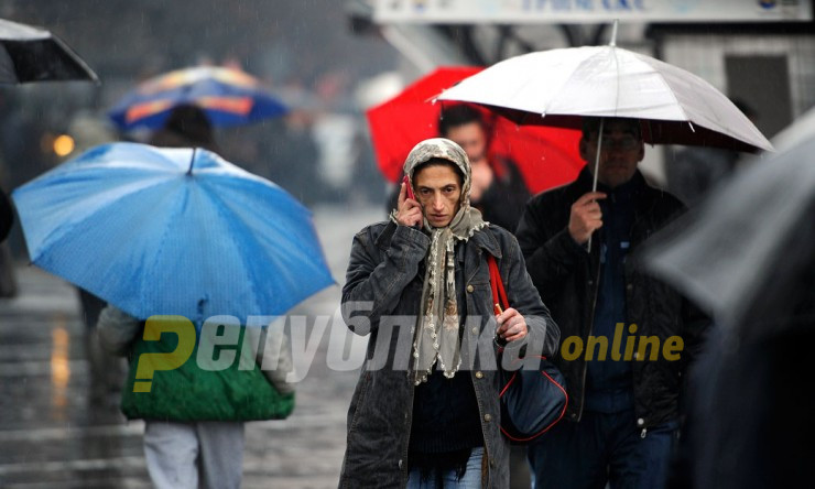 Најмногу дожд наврна во Охрид, Гевгелија и Попова Шапка