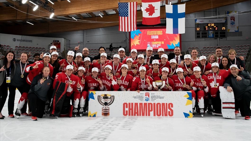 Хокеарките на Канада подобри од САД во дуелот за златниот медал на женскиот хокеарски турнир во Пекинг