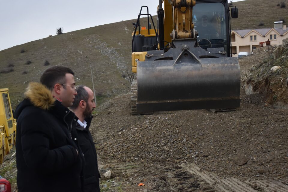 Колев: Започната е реконструкција на две улици во село Црквино, во вкупна должина од 450 метри