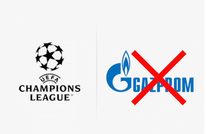 УЕФА го раскина договорот со руски „Газпром“