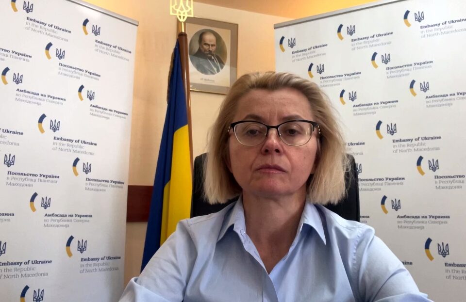 Меѓу цивилните жртви има и три деца, вели украинската амбасадорка во Македонија