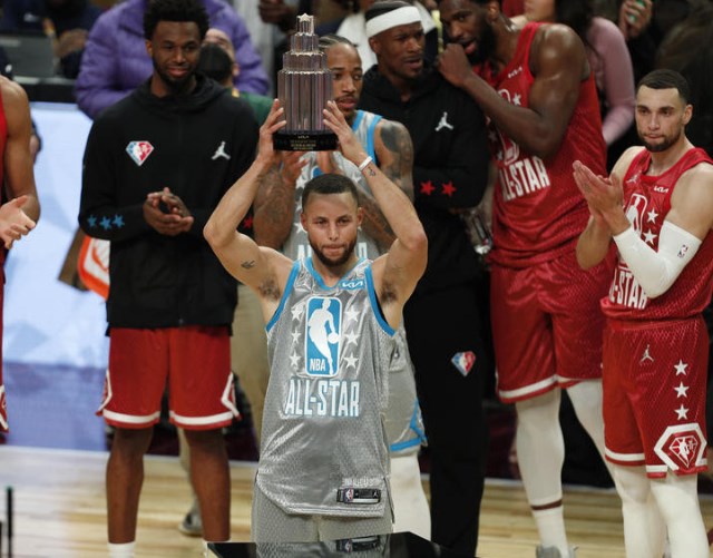 Леброн го победи Дурант на НБА олстарот