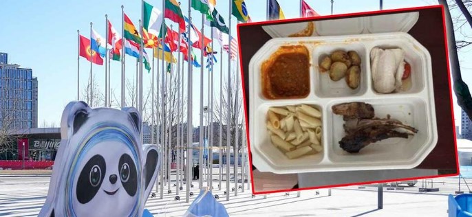 Јагленосано месо со коски, сос од портокал и обични тестенини: Спортистите во Пекинг се жалат на лошата храна