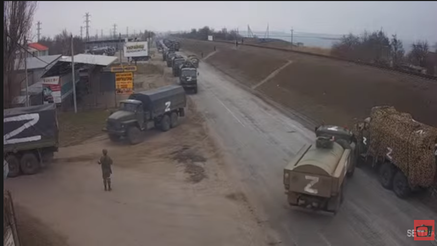 Руски единици преслечени во украински униформи продираат кон Киев