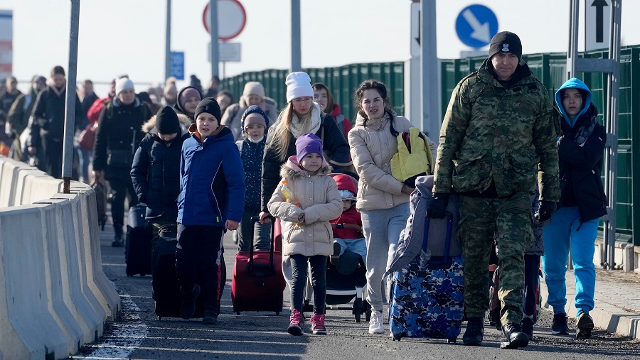 Над 10.000 Украинци влегле во Франција од почетокот на руската инвазија