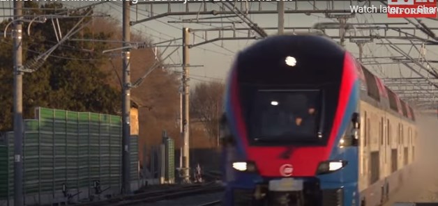 Вучиќ го покажа возот кој „шиба“ 200 на час
