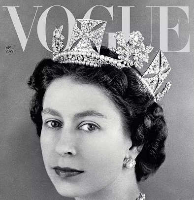 Кралицата Елизабета II за прв пат во историјата на насловна страна на Вог