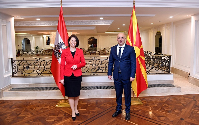 Ковачевски – Едштадлер: Евроинтеграциите на Македонија се потребни за стабилноста на регионот и ЕУ